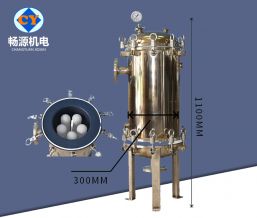 5芯20寸钛棒喷涂PFA过滤器  