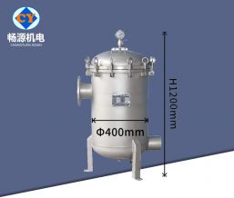 400喷砂篮式过滤器  