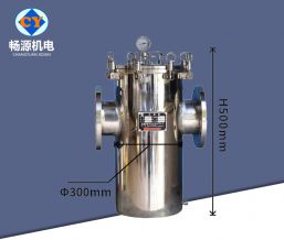 不锈钢篮式磁性过滤器  